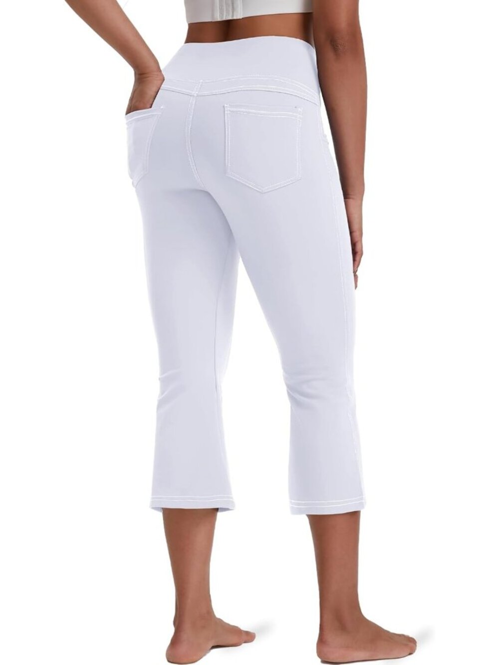 Bootcut Yoga Leggings for Women - Flare Pants with 4 Pockets, Comfortable Fit